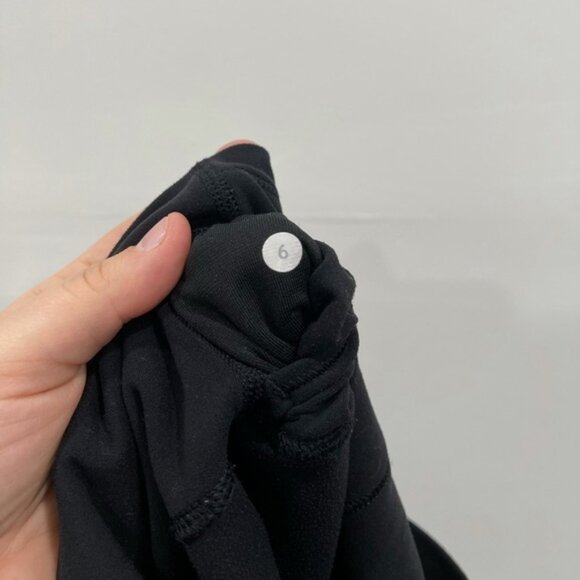 Lululemon Align Crop Legging Black Athleisure 6 - Picture 7 of 9